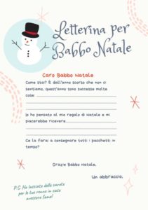 Letterina Di Babbo Natale Da Scaricare Gratis In PDF E Stampare - GBR