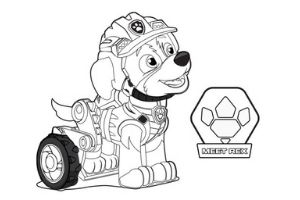 Paw Patrol: disegni da colorare e stampare PDF A4 - GBR