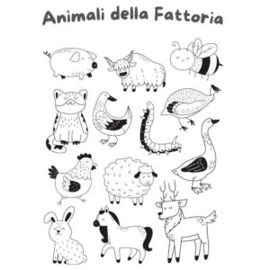 Il Mio Primo Grande Libro da Colorare Per i Più Piccoli : 50 semplici  illustrazioni da colorare e imparare per bambini 2-4 anni-Animali da  colorare per i più piccoli (Paperback) 
