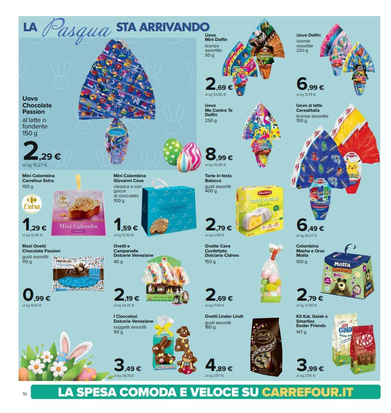 Uova Di Pasqua Carrefour 2024 Prezzi E Offerte Gbr 3283